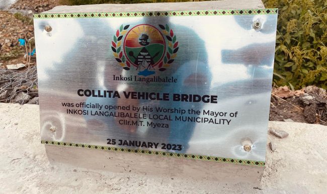 Bridge Handover at Colita