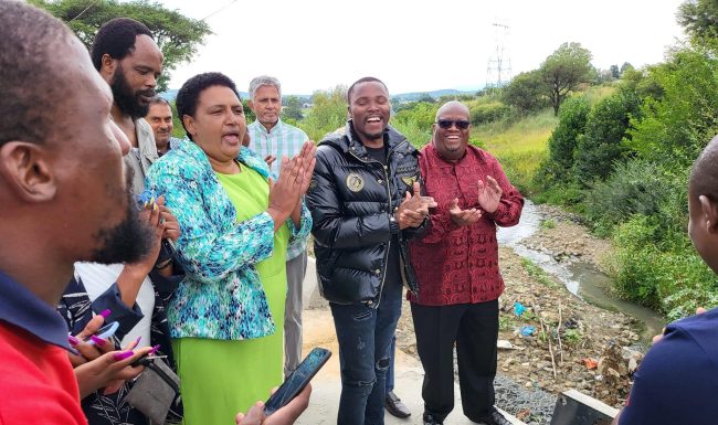 Bridge Handover at Colita